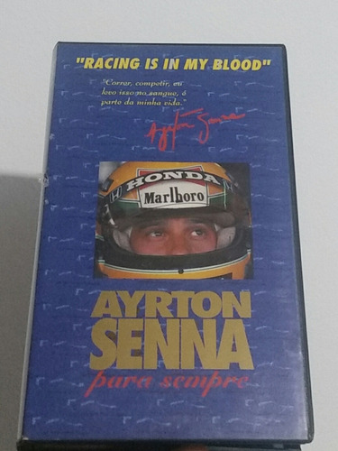 Fita Vhs Ayrton Senna Para Sempre - Ed.abril Vídeo Print