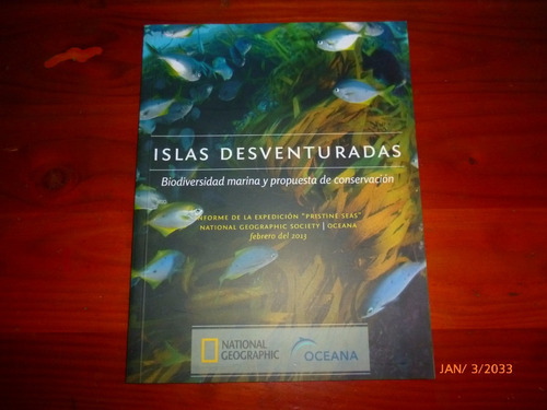 Islas Desventuradas Biodiverisidad Marina Y Conservacion