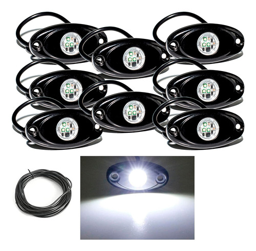 Luces Led Rock 4pods Luces Led De Neón Impermeables De...