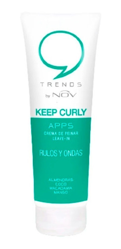 Nov Crema De Peinar Rulos Y Ondas Apps Metodo Curly X 250gr