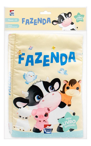 Meu Livro-travesseiro: Fazenda, De Brijbasi Art Press. Editorial Happy Books, Tapa Mole En Português