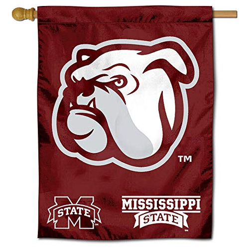 Banderín De Universidad Estatal De Mississippi Bulldog...