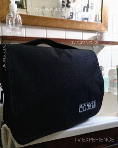 Imagen 9 de 9 de Neceser Organizador Para Colgar Amplio Viaje/gimnasio/hogar