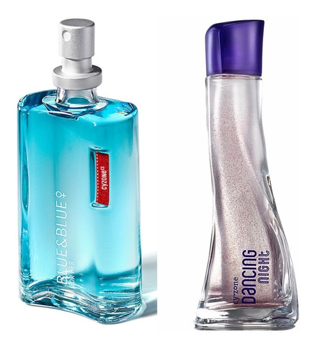 Imagen 1 de 1 de Perfume Blue And Blue + Dancing Night Cyzone Dama Original