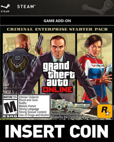 Gta V Criminal Enterprise Starter Pack | Pc | Steam | Dlc
