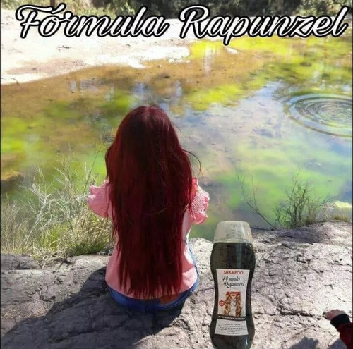 Shampoo Formula Rapunzel Pack 3 Piezas 100% Organico