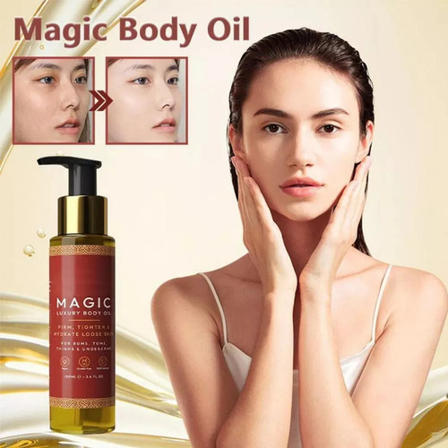 - Aceite Corporal Mágico, Rellena, Tensa, Reafirma E