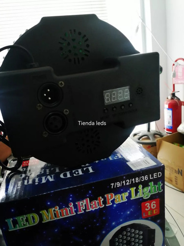 Pack 4 Unidades Tacho Led 36 X 1.5w Luces Led,eventos,fiesta
