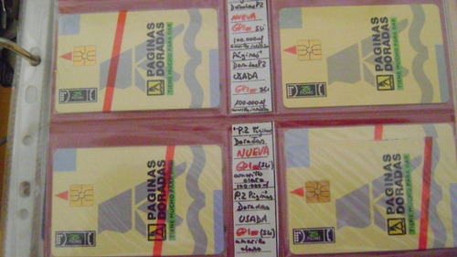 Tarjeta De Telefonica De Argentina Paginas Doradas Nva Gp1 (Usado)