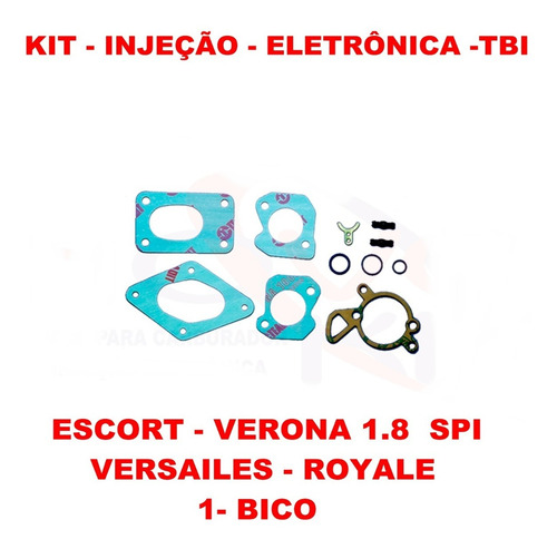 Kit Reparo Injeção Eletronica Tbi Escort/verona 1.8 1-bico