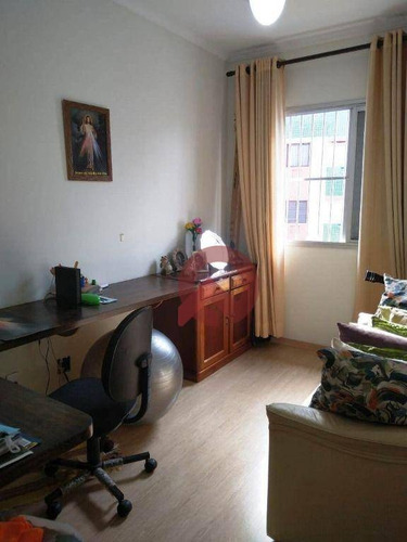 Imagem 7 de 18 de Apartamento Com 3 Dormitórios À Venda, 106 M² Por R$ 385.000 - Vila Guilhermina - Praia Grande/sp - Ap3490