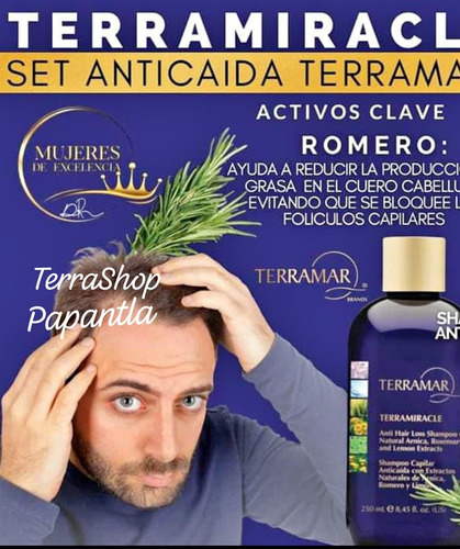 Shampoo Caída Terramiracle+óleo Terramar