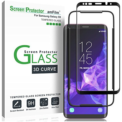 Protector Pantalla Cristal Para Samsung Galaxy S9 3d R7