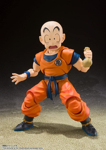 Imagen 2 de 5 de Sh Figuarts Krillin Earth Strongest Man - Dragon Ball Z