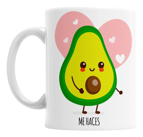 Taza De Cerámica Me Haces Mucha Palta