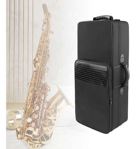 Estuche Liviano Para Para Saxo Tenor Para Saxo Tenor Negro