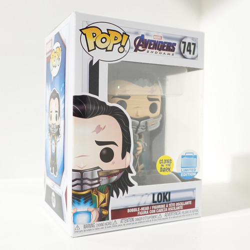 Funko Pop! Marvel Avengers Endgame - Loki 747 Glows (Usado)