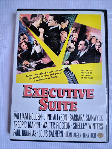 Executive Suite Película Dvd Original Importado Usa 