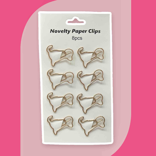 Clips Oro Rosa Perro