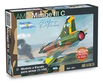 Comprar Amd Mirage Iii C Maqueta Para Armar De Avión 1\u002F100 Malvinas