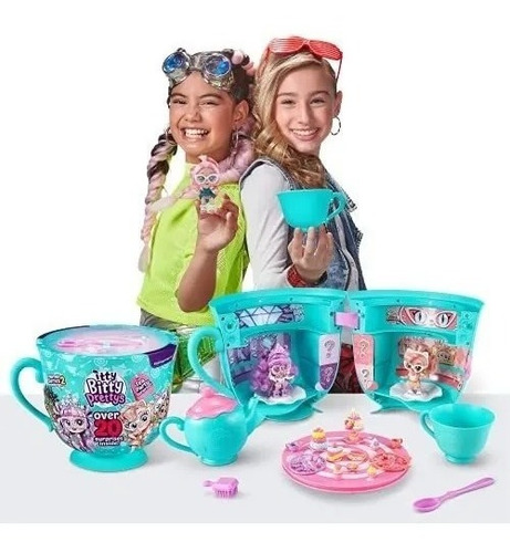 Itty Bitty Prettys 20 Sorpresas Taza Gigante Muñecas