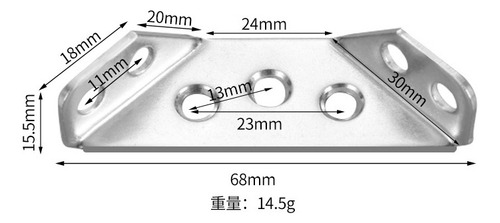 Bp1 Conector Universal De Esquina For Muebles De Acero