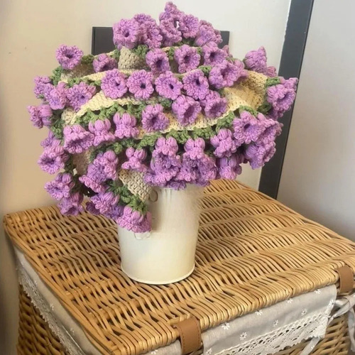 J Juego De Crochet Ll: Juego De Tejer Flores For Mantas Diy