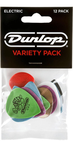Jim Dunlop Paquete Variado De Púas Para Guitarra Eléctrica,