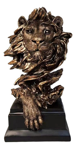 / Estatua De Cabeza De León, Estatua De Animales De 12