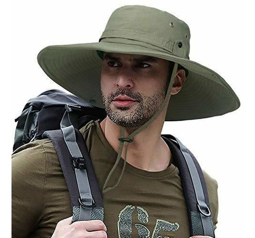 Sombrero Para Sol Unisex Panpacsight Verde Con Cordón