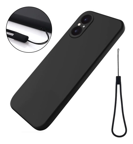 Xfunda De Silicona Líquida Para Xperia 5 V, Protección Total