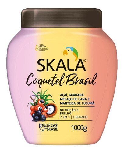 Crema de peinar Skala Expert Coctel De Brasil 2 En 1