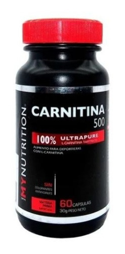 Carnitina 500 My Nutrition 60 Capsulas