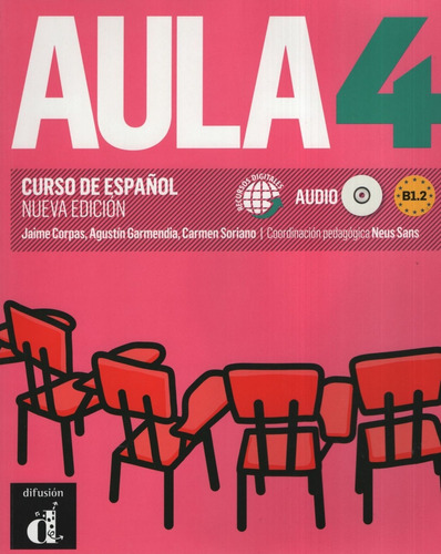 Aula 4 B1.2 (nueva Ed.) Libro Del Alumno + Audio Cd