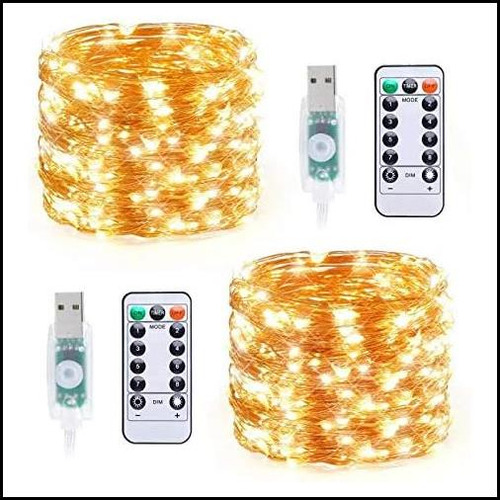 Luces De Hadas Tingmiao Luces De Cuerda De Alambre De Cobre