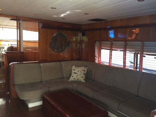 Imagen 5 de 14 de Crucero Antago 21 M 2 X Man 1200 Hp Año 1995 Made In Italy