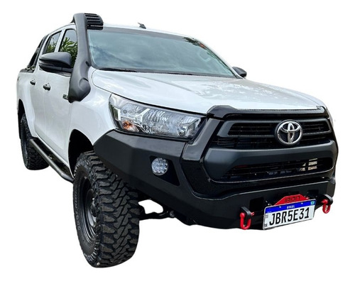 Kit Parachoques Hilux 19/23 Cabine Dupla Com Engate