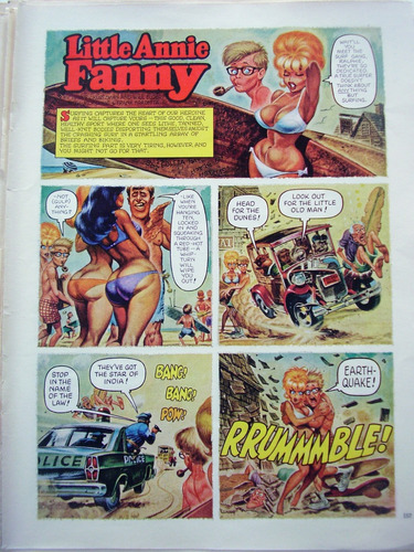 Annie Fanny 7 Comics Playboy Original Set 5