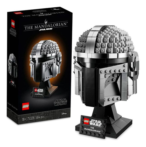 Lego Star Wars 75328: Casco De El Mandaloriano Coleccionable