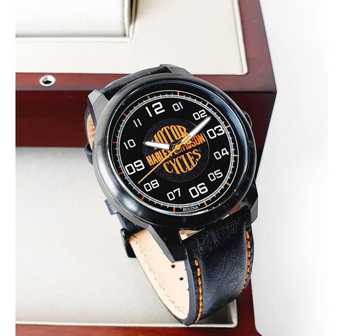 Reloj Bulova Harley Davidson 78a116 Edic. Limitada Original