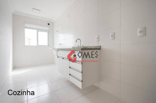 Apartamento Com 2 Dormitórios À Venda, 60 M² Por R$ 330.000 - Parque Das Nações - Santo André/sp - Ap2794