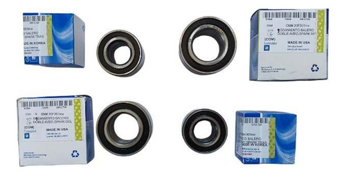 4 Balero Doble Delanteros Y Traseros Spark 2011 2012 2013