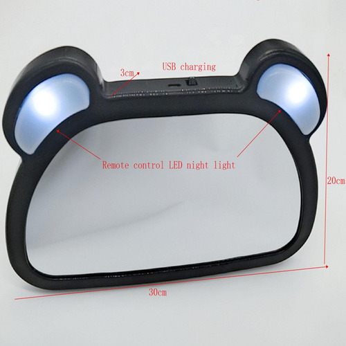 Espejo Retrovisor Para Bebés Asiento Trasero Ajustable
