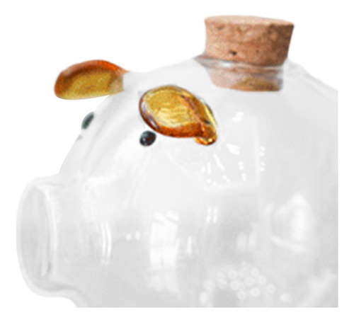 5 Hucha Transparente, Caja Para Ahorrar Dinero, Botella De
