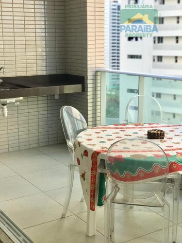 Imagem 5 de 15 de Apartamento Vistamar A Venda Ou Locação - Altiplano - João Pessoa - Pb - Ap1168