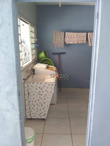 Imagem 19 de 20 de Casa Com 2 Dormitórios À Venda, 76 M² Por R$ 180.000,00 - Jardim Santa Maria - Rio Claro/sp - Ca0455
