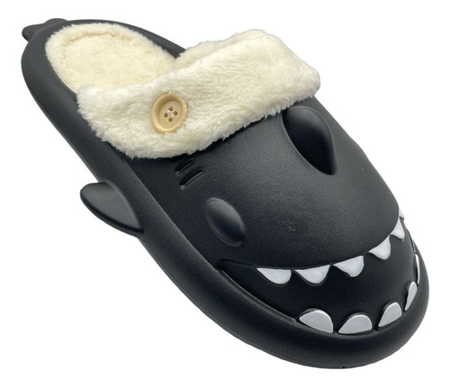 Pantuflas De Tiburón Mujer Hombre Shark Invierno Chiporro 