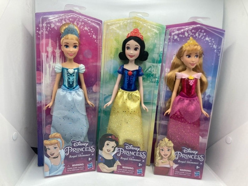 Set 12 Muñecas Princesas Clasicas De Disney Hasbro Shimmer