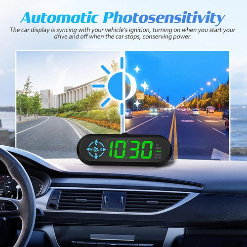 Velocímetro Gps Digital Para Automóvil, Velocímetro Con Pan
