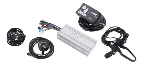 Kit De Conversión De Bicicleta Eléctrica Dc 36v 48v 35a Cont